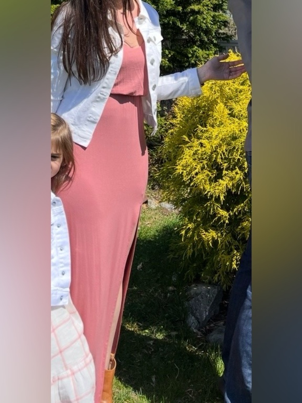 Lulu's Dusty Pink Maxi Dress